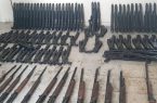 کشف ۱۰۱ قبضه سلاح شکاری غیر مجاز در آذربایجان غربی