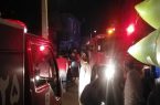 آتش‌سوزی در بوکان ۲ مصدوم برجای گذاشت+ عکس