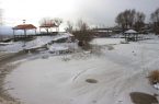 بارش برف جنوب آذربایجان غربی را سفیدپوش می‌کند