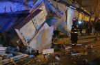 انفجار گاز در بوکان تخریب کامل مغازه ای را رقم زد/ ۳ نفر مصدوم شدند