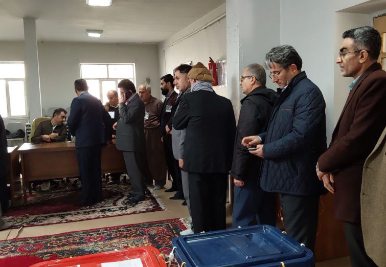 برگزاری انتخابات ۱۴۰۲ در بوکان به روایت تصویر